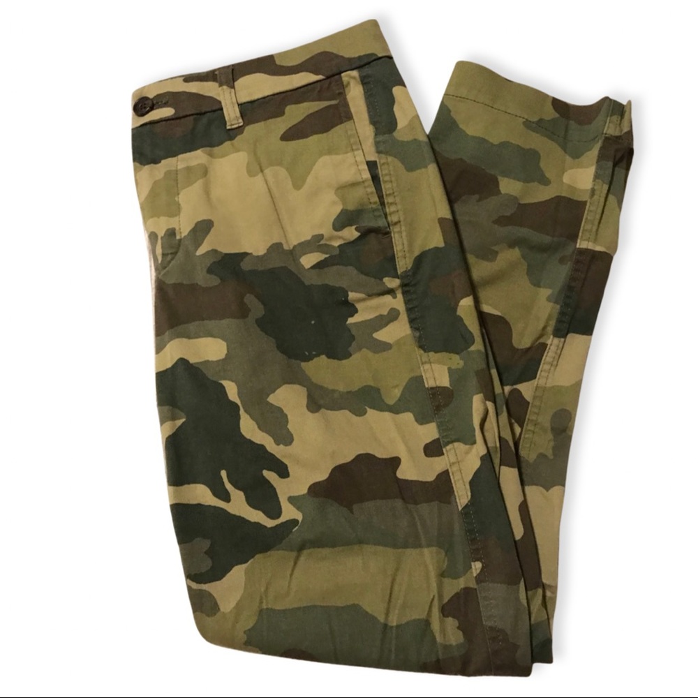 J. Crew camo pants